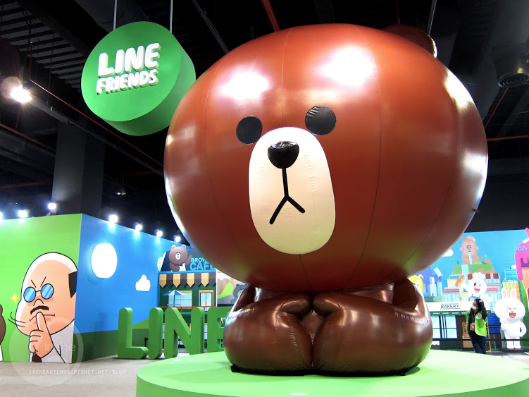 【台北。展覽】LINE FRIENDS互動樂園展 @好拍到工作人員快挖洞躲的展覽