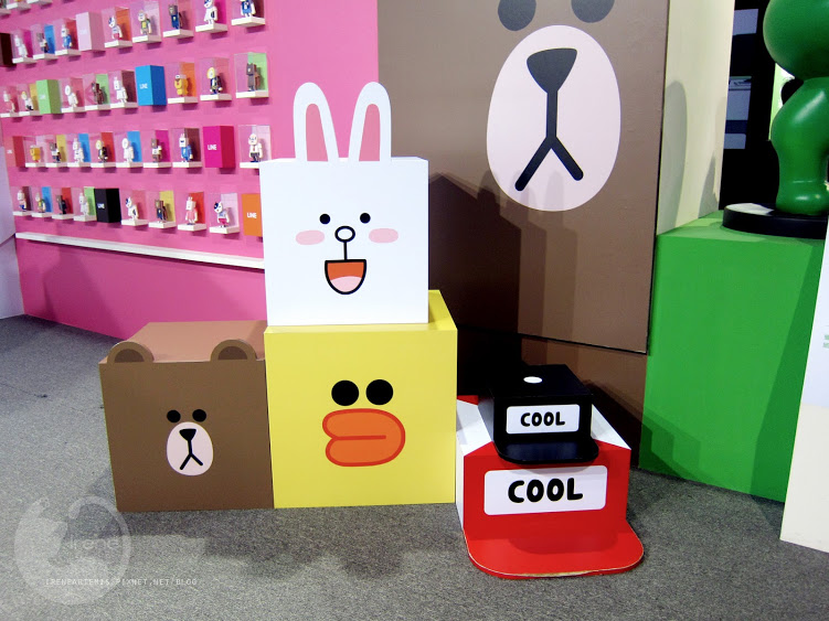 【台北。展覽】LINE FRIENDS互動樂園展 @好拍到工作人員快挖洞躲的展覽