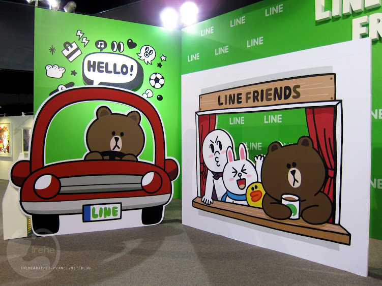【台北。展覽】LINE FRIENDS互動樂園展 @好拍到工作人員快挖洞躲的展覽