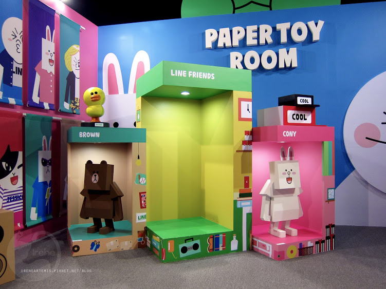 【台北。展覽】LINE FRIENDS互動樂園展 @好拍到工作人員快挖洞躲的展覽