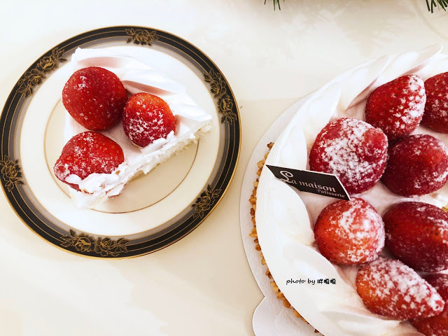 【台中 東區】La maison 梅笙蛋糕工作室(進德店)🍓🍓🍓台中老字號甜點工作室，草莓蛋糕更是聞名遐邇，價格平實，好吃無誤😉