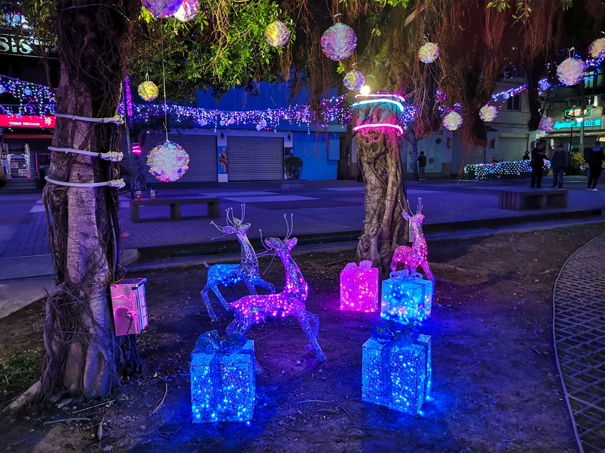 2019淡水老街廣場－穿越浪漫超美聖誕燈飾