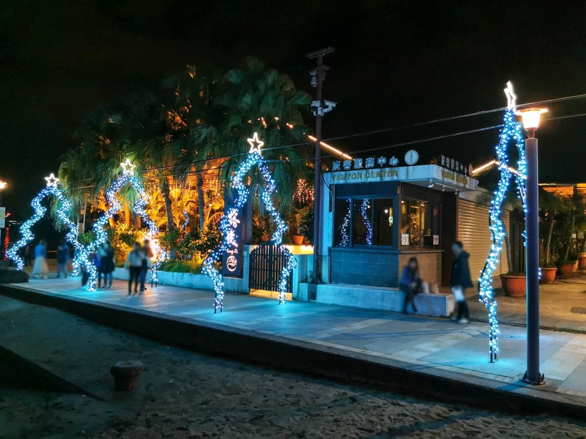 2019淡水老街廣場－穿越浪漫超美聖誕燈飾