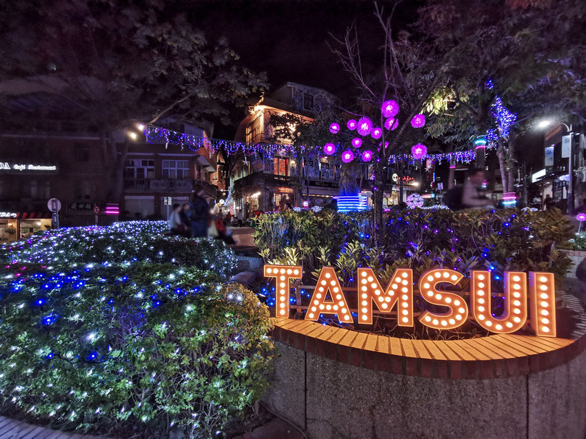 2019淡水老街廣場－穿越浪漫超美聖誕燈飾