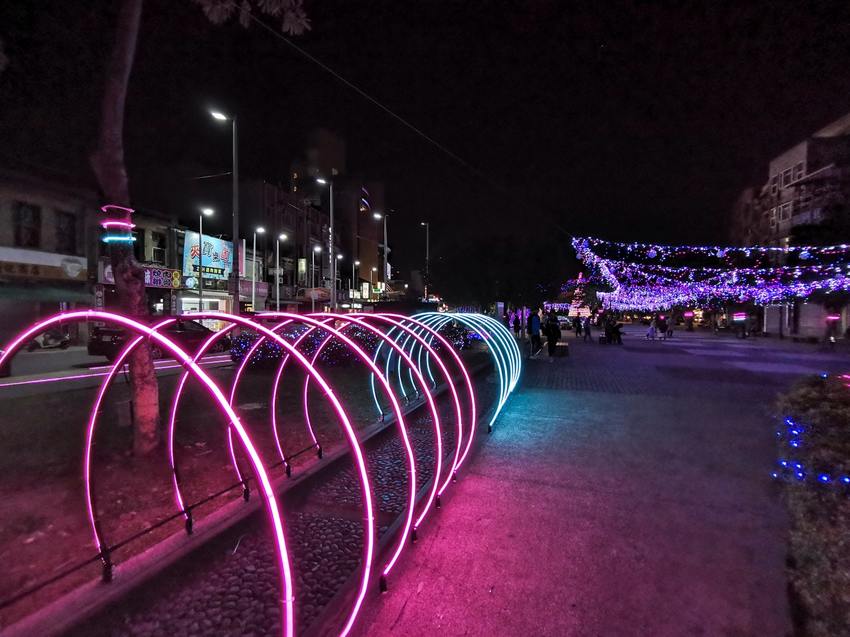 2019淡水老街廣場－穿越浪漫超美聖誕燈飾