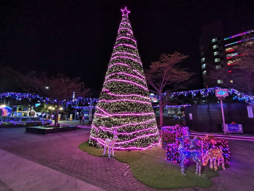 2019淡水老街廣場－穿越浪漫超美聖誕燈飾