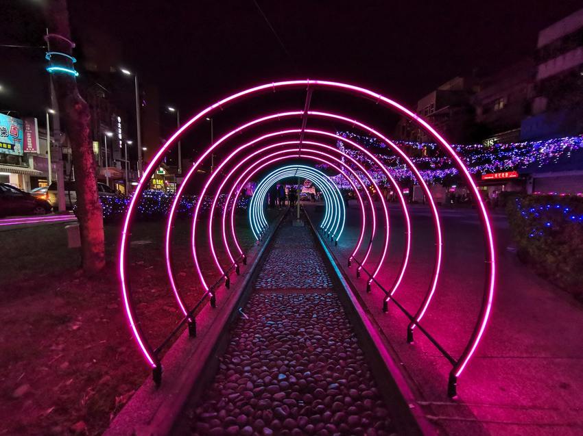 2019淡水老街廣場－穿越浪漫超美聖誕燈飾