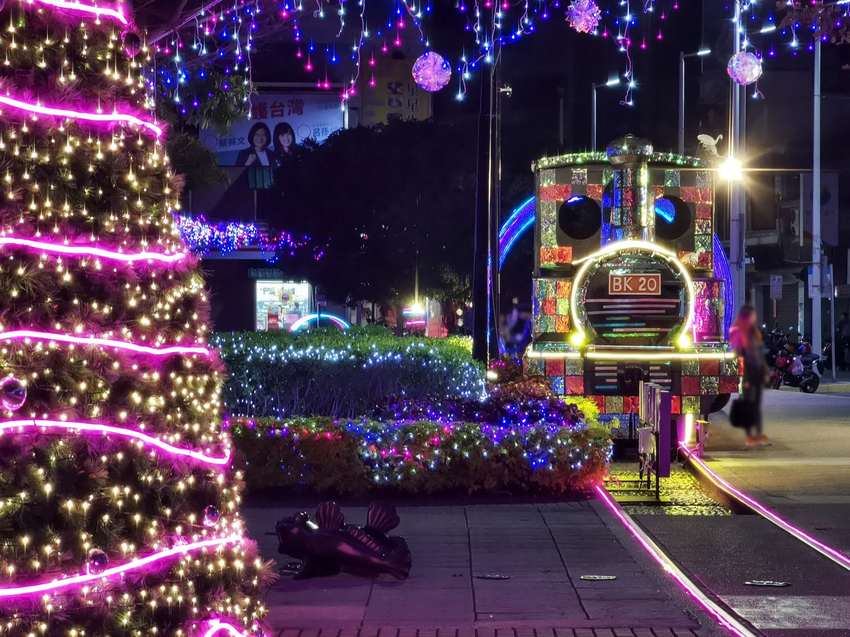 2019淡水老街廣場－穿越浪漫超美聖誕燈飾