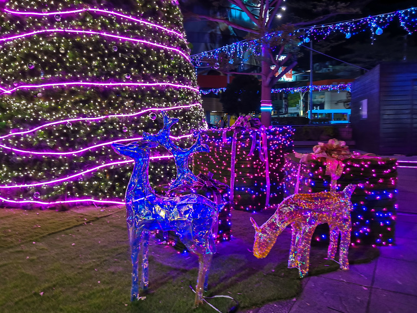 2019淡水老街廣場－穿越浪漫超美聖誕燈飾