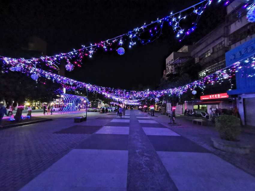 2019淡水老街廣場－穿越浪漫超美聖誕燈飾