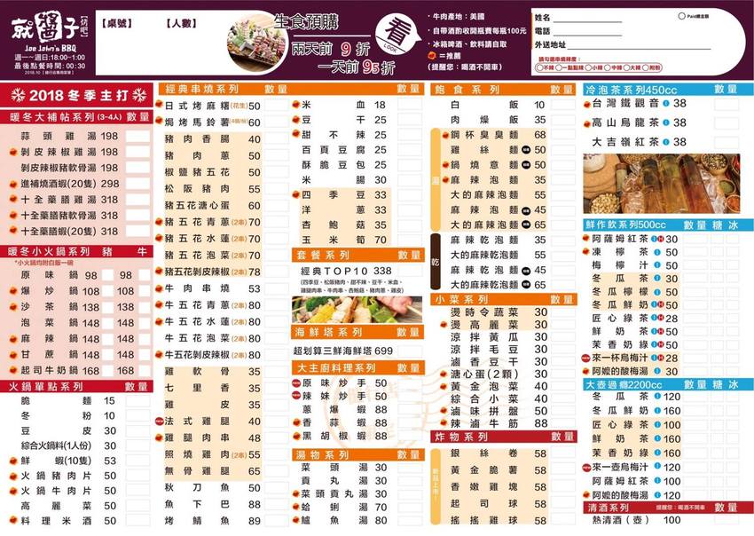 台中北區,就醬子烤吧!脆麵mix異國風,碰出新穎創意料理。 - 微笑Joe幸運