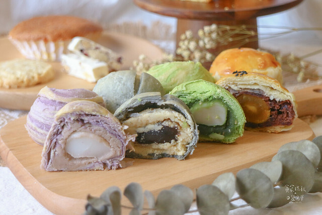 台中|多款特色月餅,豐富多樣自由搭配。中秋禮盒推薦|馥漫麵包花園