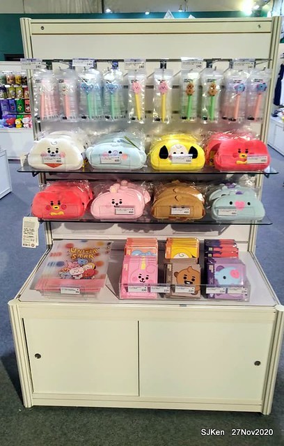 Christmas decoration with Line Friends brand at the Uni-Ustyle department store , Taipei, Taiwan, SJKen , Nov 21, 2020.