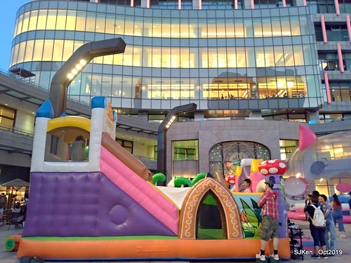 Amusement park at plaza of Uni-President Hankyu department store Taipei,SJKen , Oct, 2019