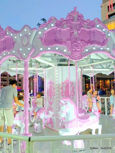 Amusement park at plaza of Uni-President Hankyu department store Taipei,SJKen , Oct, 2019