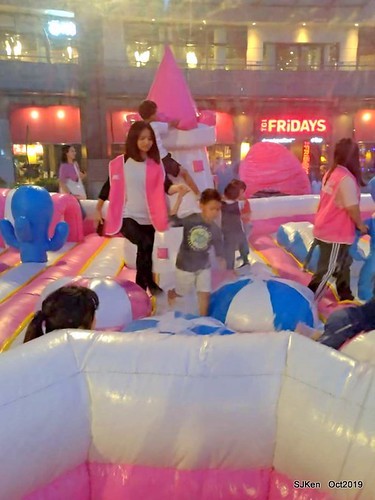 Amusement park at plaza of Uni-President Hankyu department store Taipei,SJKen , Oct, 2019