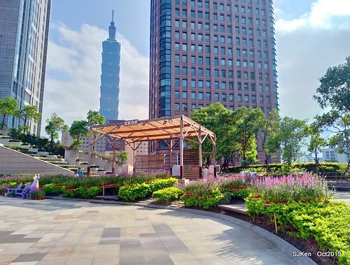 Amusement park at plaza of Uni-President Hankyu department store Taipei,SJKen , Oct, 2019