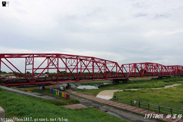 【雲林。西螺】空拍西螺大橋。大蝴蝶地景。螺石公園高灘地景觀磨石溜滑梯