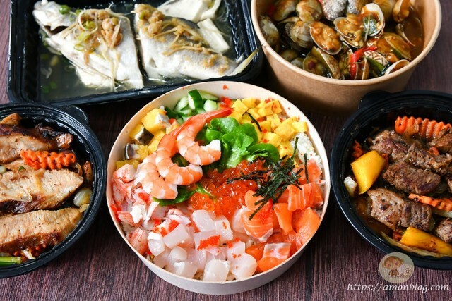 爆量海鮮和肉塊的外帶便當，CP值超高，買越多省越多，新天地海鮮餐廳崇德旗艦店