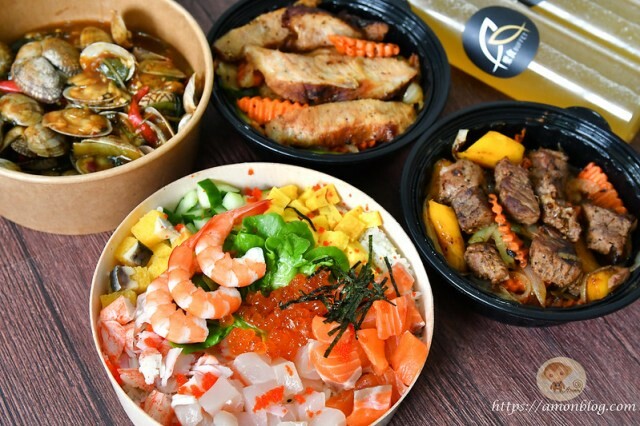 爆量海鮮和肉塊的外帶便當，CP值超高，買越多省越多，新天地海鮮餐廳崇德旗艦店