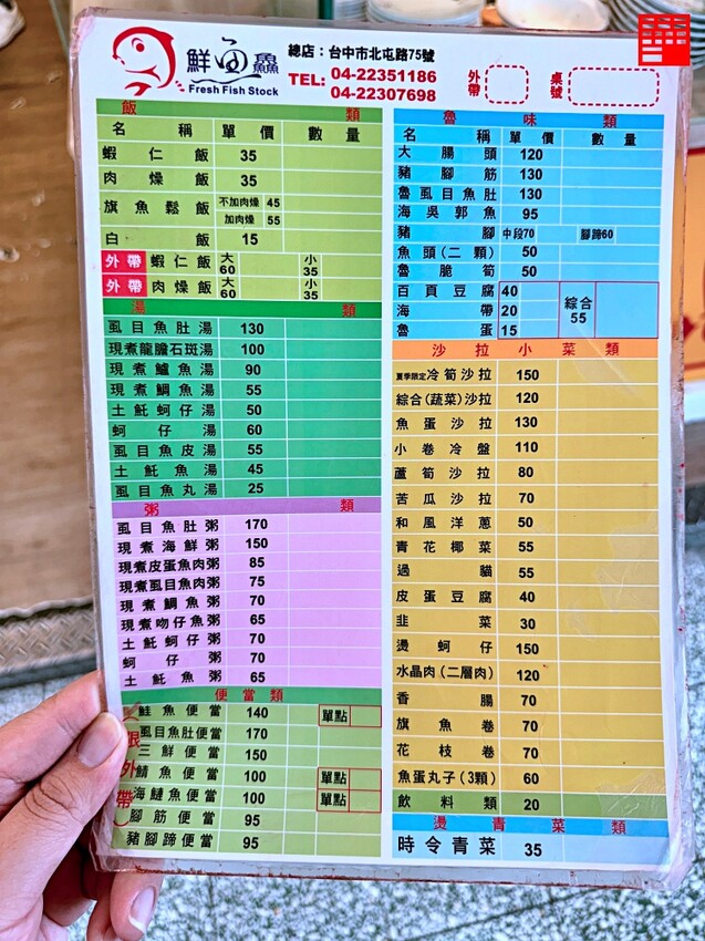 台中市北屯區台中美食／鮮魚鱻蝦仁飯：連續三年米其林必比登推介！台中監理站旁的平價美味