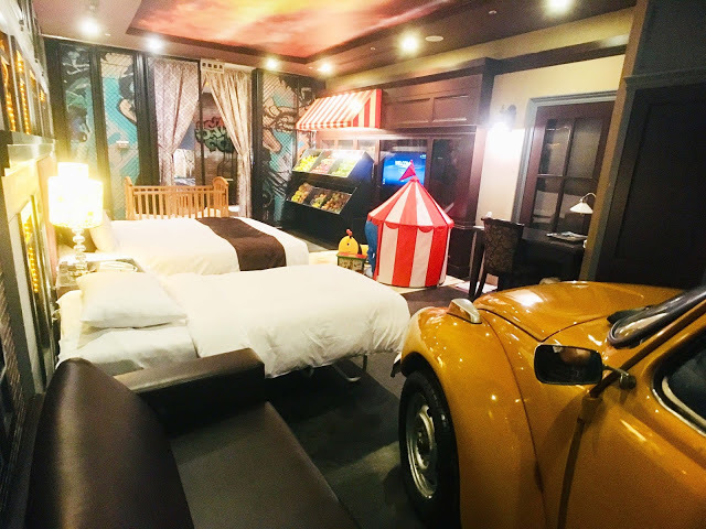 [台北住宿] 莎多堡奇幻旅館 Sato Castle Hotel｜鄰近大直美麗華的精緻主題旅館，城堡建築多達51種奇幻風格房型，親親寶貝專案的親子友善設施和兒童迎賓禮帶給孩子歡樂的旅遊回憶！