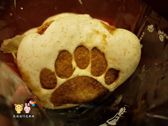 熊の食熊手包。台中逢甲夜市必吃美食