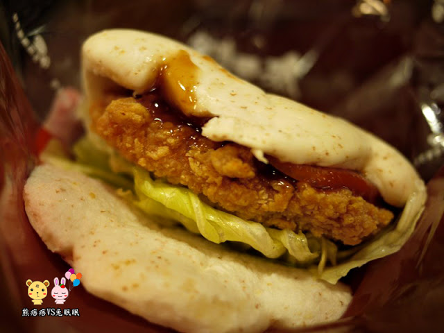 熊の食熊手包。台中逢甲夜市必吃美食