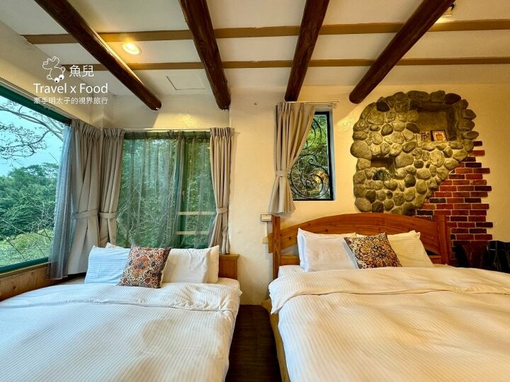 貓咪駐店,住宿、餐食與賞螢|森林系童話故事小屋,苗栗南庄─橄欖樹咖啡民宿 - 魚兒 x 牽手明太子的「視」界旅行