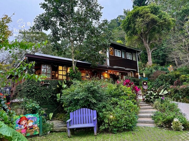 貓咪駐店,住宿、餐食與賞螢|森林系童話故事小屋,苗栗南庄─橄欖樹咖啡民宿 - 魚兒 x 牽手明太子的「視」界旅行