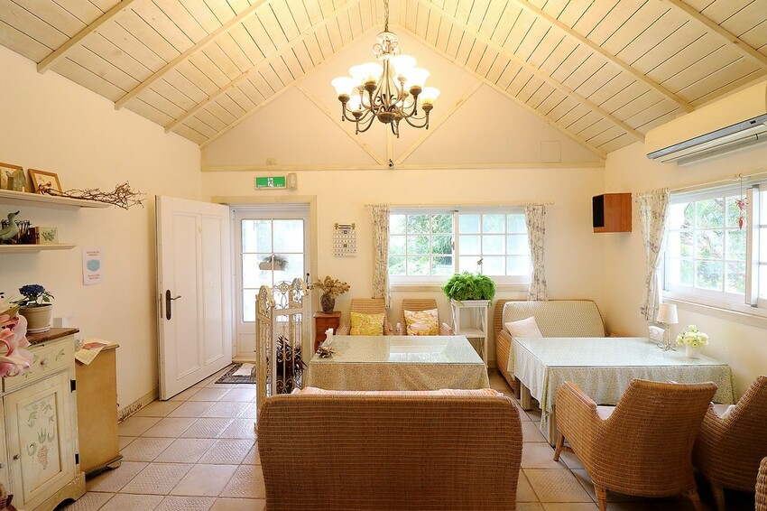 隱身山林中的童話小屋,和人一樣高的繡球花田盛開中.異國風料理好拍又好吃.桃園復興景觀餐廳/特色渡假民宿推