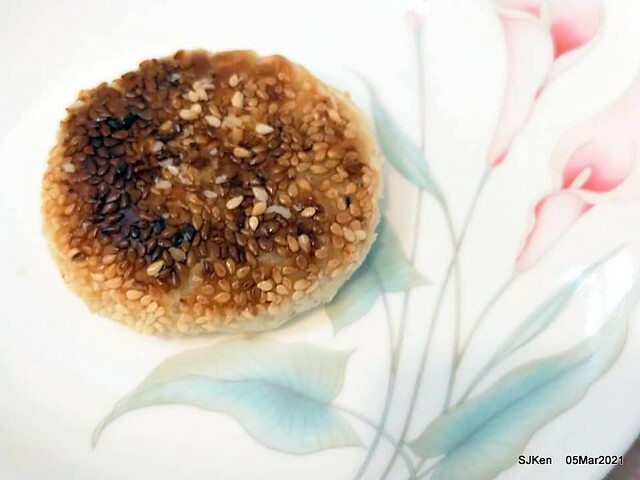 「南港老張炭烤燒餅店」(Pepper cake ), Taipei,Taiwan,SJKen,Mar 5,2021.