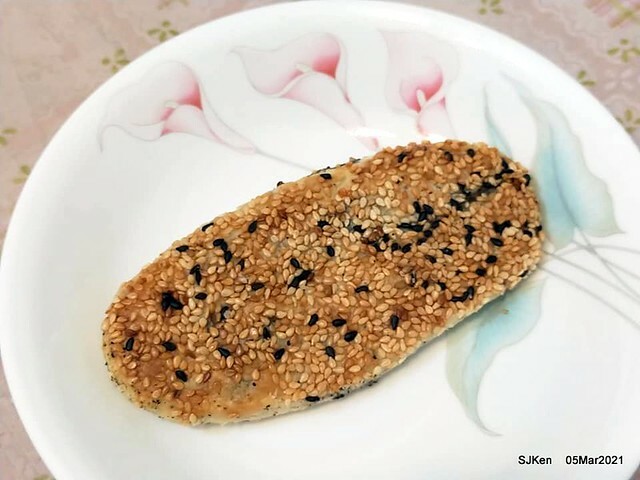 「南港老張炭烤燒餅店」(Pepper cake ), Taipei,Taiwan,SJKen,Mar 5,2021.