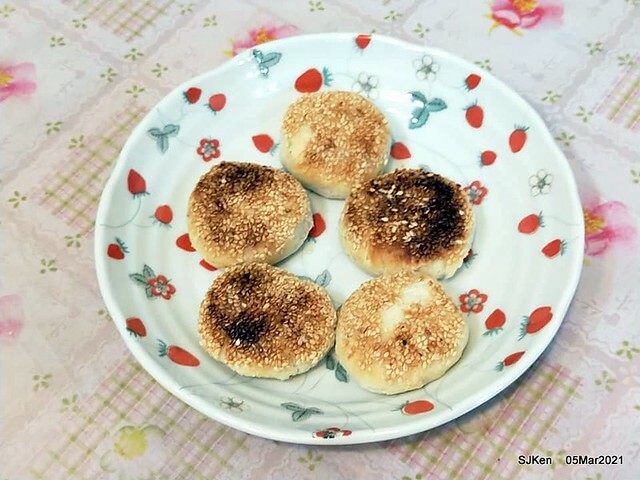 「南港老張炭烤燒餅店」(Pepper cake ), Taipei,Taiwan,SJKen,Mar 5,2021.
