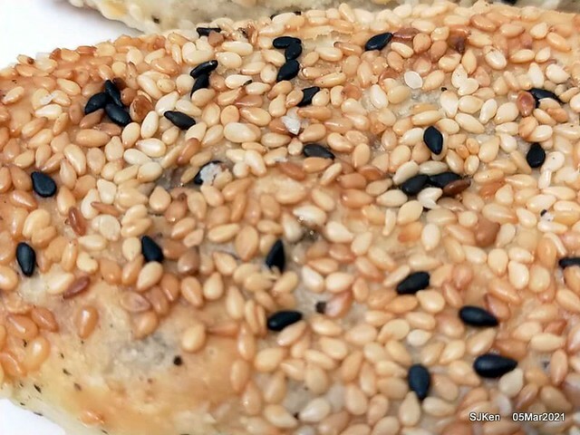 「南港老張炭烤燒餅店」(Pepper cake ), Taipei,Taiwan,SJKen,Mar 5,2021.