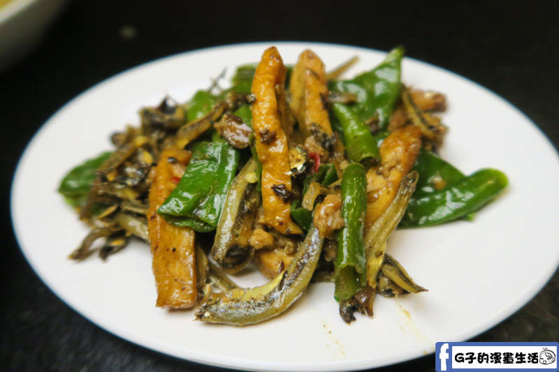 西門麵店 小魚乾炒豆干