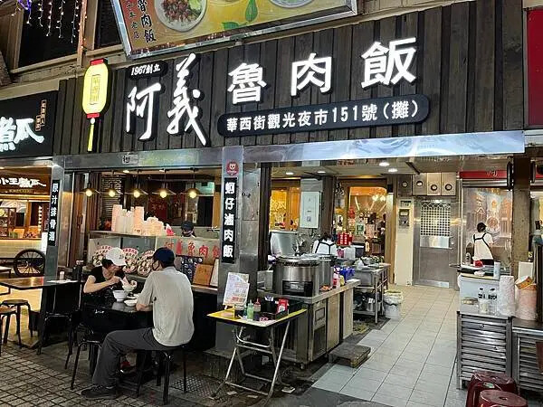 台北萬華、華西街美食推薦_阿義魯肉飯