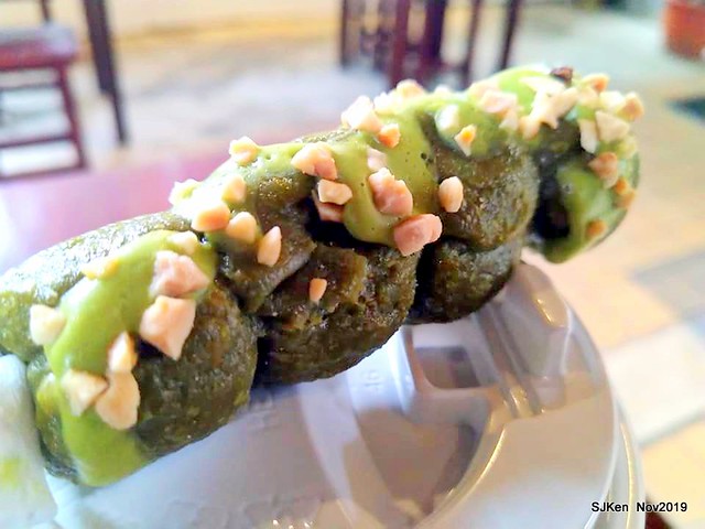 Tea & desserts of the Tea House at Huashan creative park, Taipei, Taiwan, Nov 30, 2019