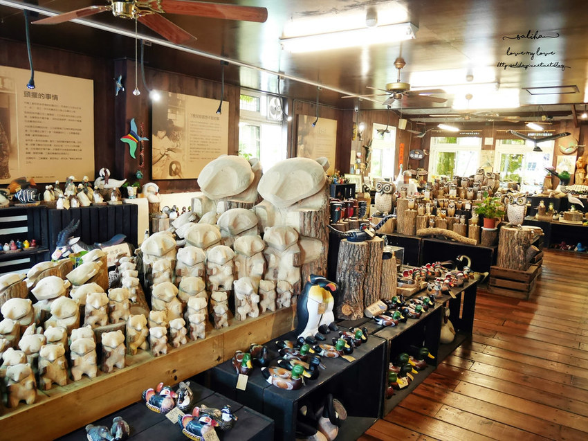 苗栗桐花季旅遊好玩雨天室內親子景點推薦ㄚ箱寶木雕彩繪DIY (2)