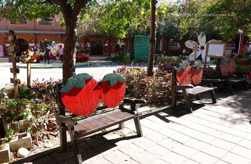 免費景點！冬天就是要來草莓世界．草莓香腸四支100元．體驗採紅寶石草莓 - 艾瑪▪ 享受吃喝玩樂札記