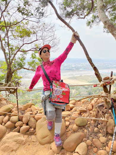苗栗景點-火焰山登山步道-大自然的畫布，美不盛收