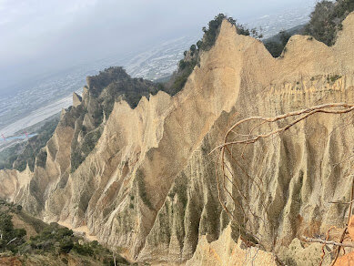 苗栗景點-火焰山登山步道-大自然的畫布，美不盛收