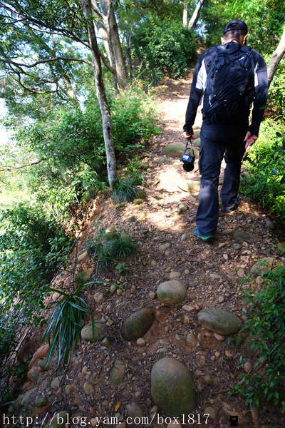 【苗栗。三義】熊熊烈火正在燃燒。惡地火炎山。亂石谷。自然保留區。火炎山步道