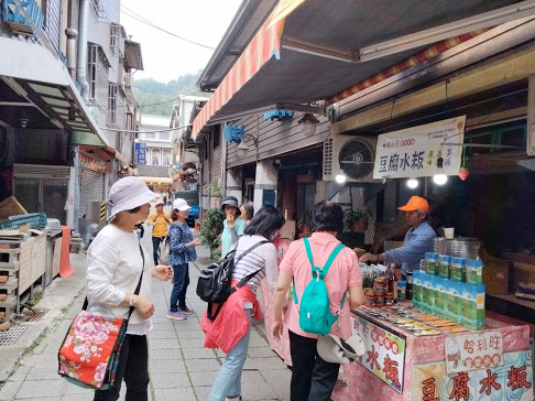 苗栗景點-洗水坑豆腐街-平日街上好冷清,熱鬧不見了