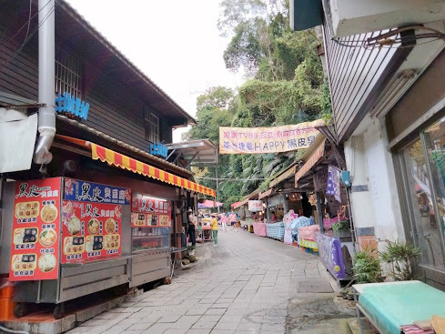 苗栗景點-洗水坑豆腐街-平日街上好冷清,熱鬧不見了