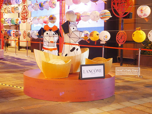 【2018台南花燈】新光三越小西門十犬十美綵燈節,過年花燈搶先開跑