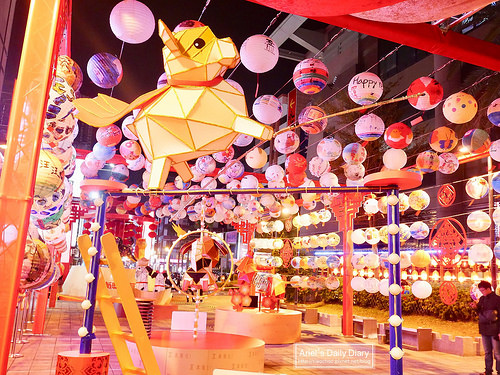 【2018台南花燈】新光三越小西門十犬十美綵燈節,過年花燈搶先開跑