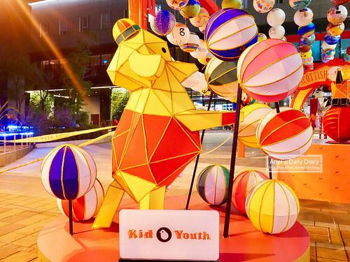 【2018台南花燈】新光三越小西門十犬十美綵燈節,過年花燈搶先開跑