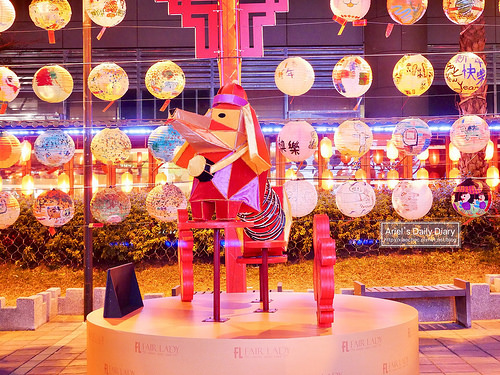 【2018台南花燈】新光三越小西門十犬十美綵燈節,過年花燈搶先開跑