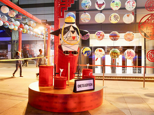 【2018台南花燈】新光三越小西門十犬十美綵燈節,過年花燈搶先開跑